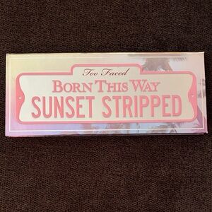 Too Faced Born This Way Sunset Stripped Palette - Pink and White
